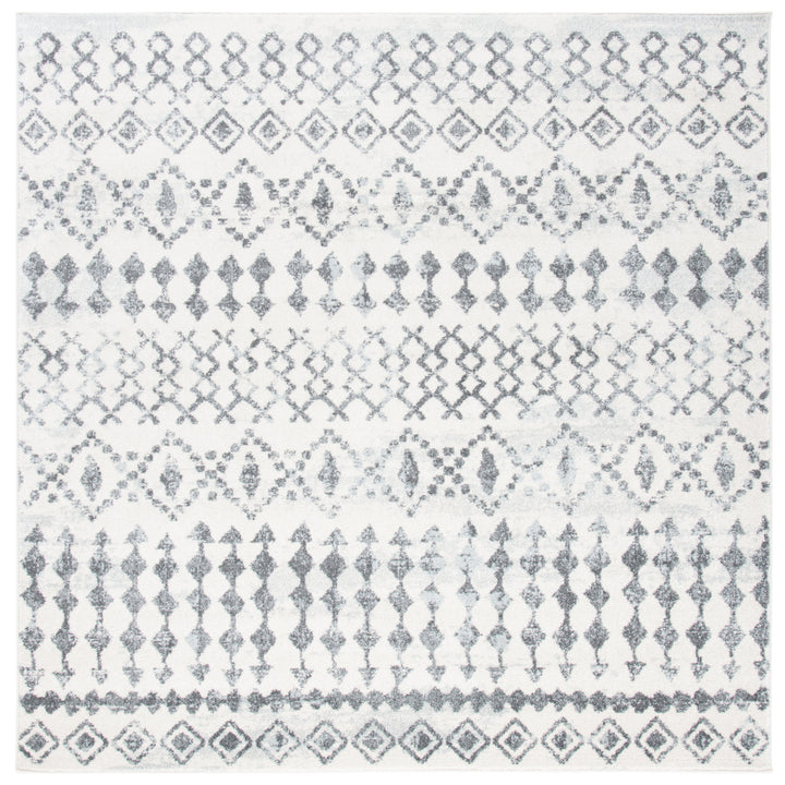 SAFAVIEH Mercer Collection MRE420A Ivory / Grey Rug Image 4