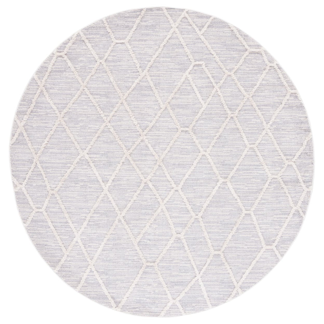 SAFAVIEH Marrakesh Collection MRK514A Ivory / Grey Rug Image 1