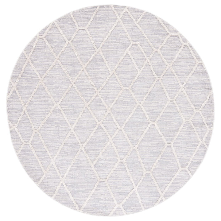 SAFAVIEH Marrakesh Collection MRK514A Ivory / Grey Rug Image 1