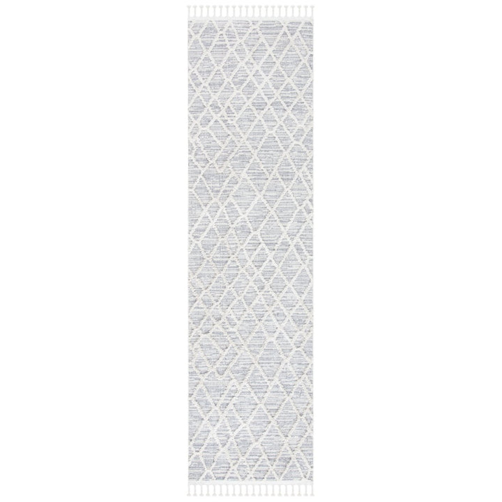 SAFAVIEH Marrakesh Collection MRK514A Ivory / Grey Rug Image 1