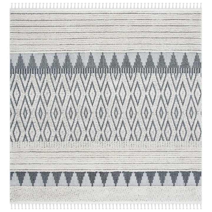 SAFAVIEH Marrakesh Collection MRK519B Ivory / Blue Rug Image 1