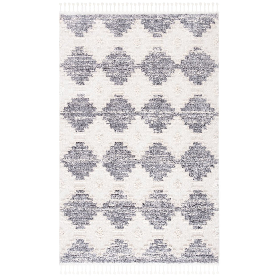 SAFAVIEH Marrakesh Collection MRK530E Ivory / Multi Rug Image 9