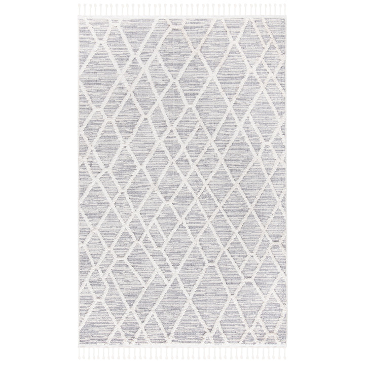 SAFAVIEH Marrakesh Collection MRK514A Ivory / Grey Rug Image 1