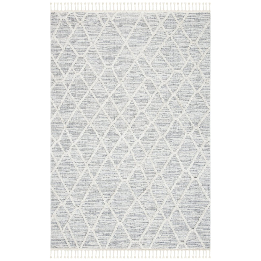 SAFAVIEH Marrakesh Collection MRK514A Ivory / Grey Rug Image 1