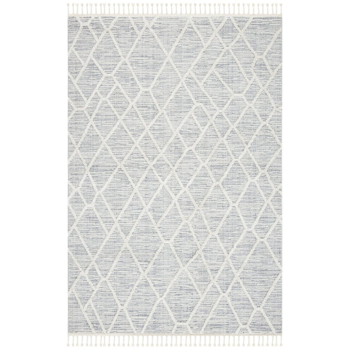 SAFAVIEH Marrakesh Collection MRK514A Ivory / Grey Rug Image 1