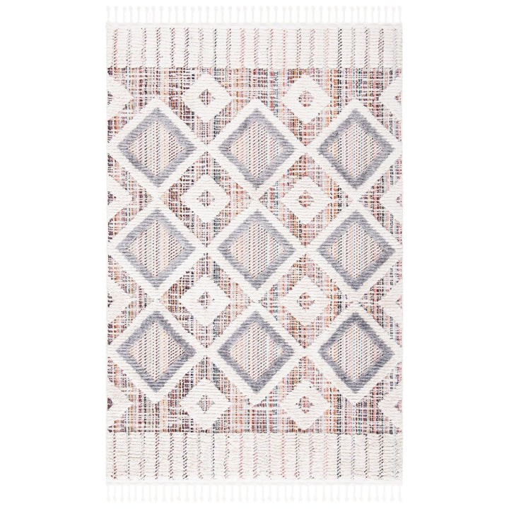 SAFAVIEH MRK523D Marrakesh Grey / Multi Image 1