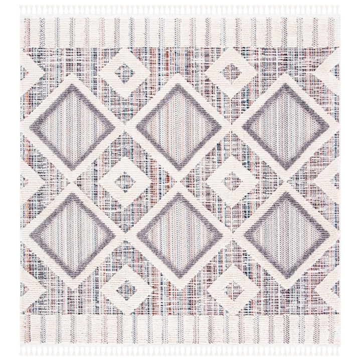 SAFAVIEH MRK523D Marrakesh Grey / Multi Image 1