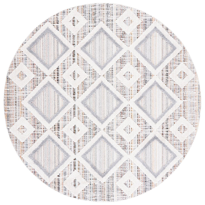 SAFAVIEH MRK523D Marrakesh Grey / Multi Image 1