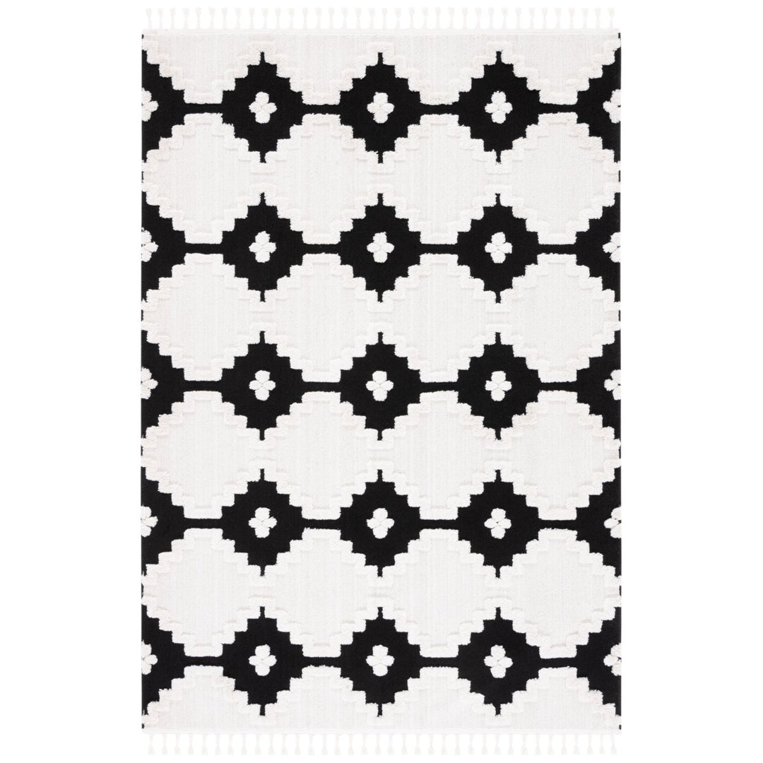 SAFAVIEH Marrakesh MRK532A Ivory / Anthracite Rug Image 1