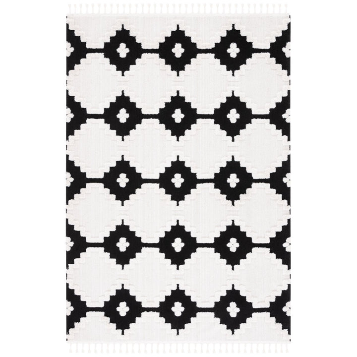 SAFAVIEH Marrakesh MRK532A Ivory / Anthracite Rug Image 1