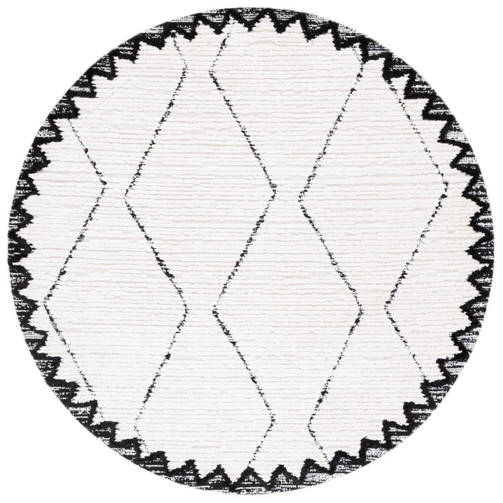 SAFAVIEH Marrakesh MRK536A Ivory / Anthracite Rug Image 1