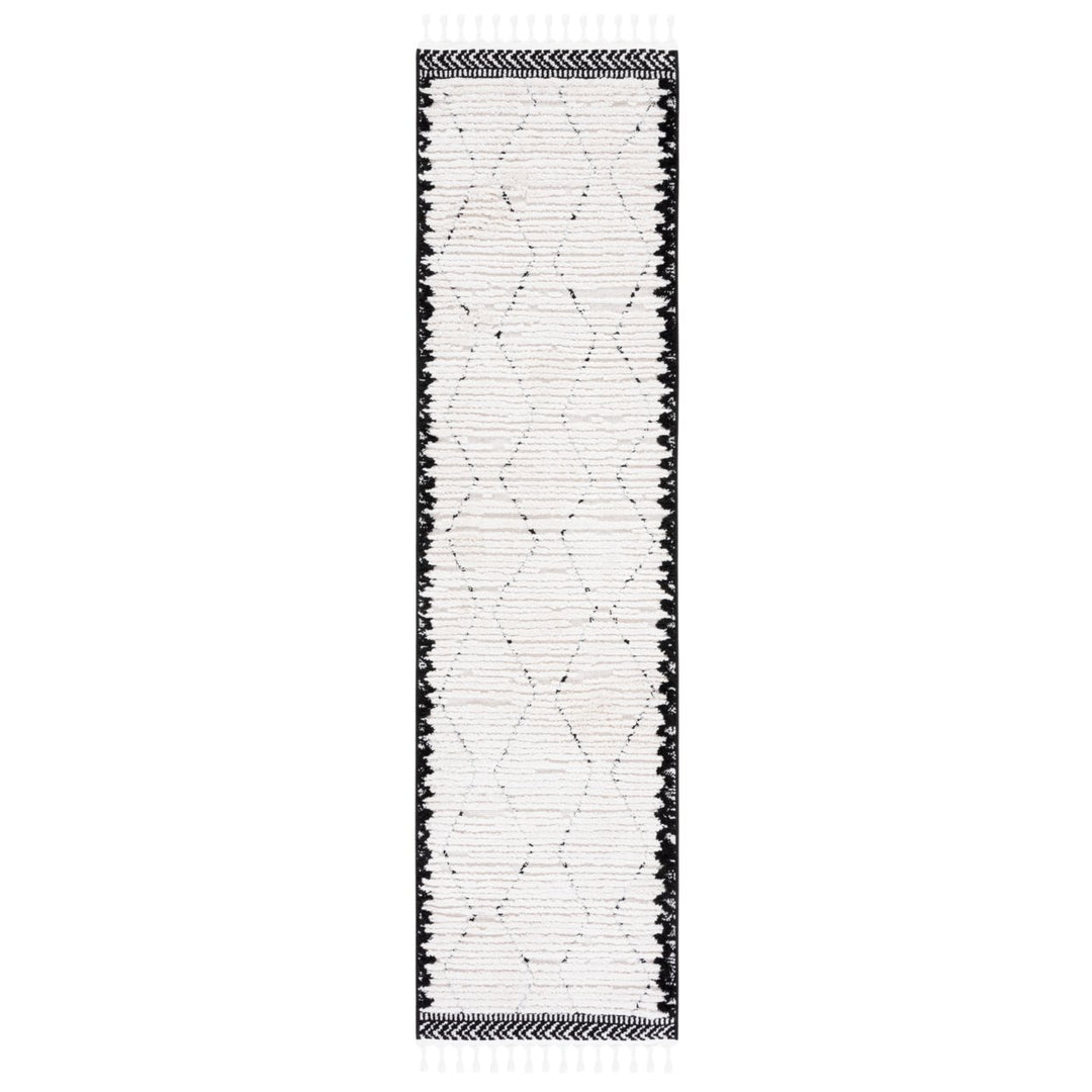 SAFAVIEH Marrakesh MRK536A Ivory / Anthracite Rug Image 1