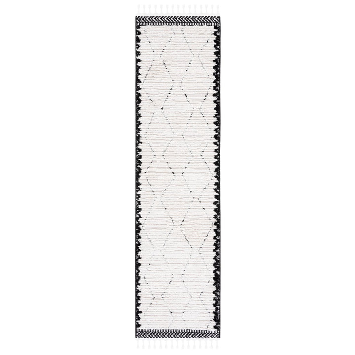 SAFAVIEH Marrakesh MRK536A Ivory / Anthracite Rug Image 1