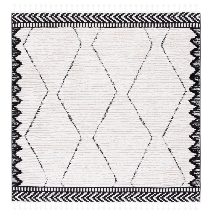 SAFAVIEH Marrakesh MRK536A Ivory / Anthracite Rug Image 1