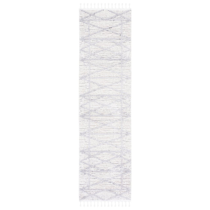 SAFAVIEH Marrakesh Collection MRK540F Beige / Grey Rug Image 1