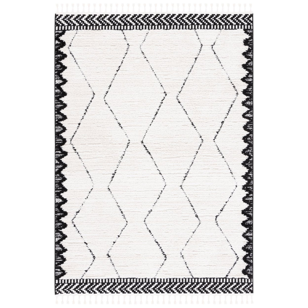 SAFAVIEH Marrakesh MRK536A Ivory / Anthracite Rug Image 10