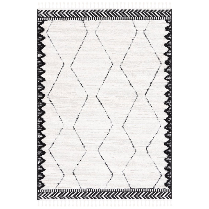 SAFAVIEH Marrakesh MRK536A Ivory / Anthracite Rug Image 10