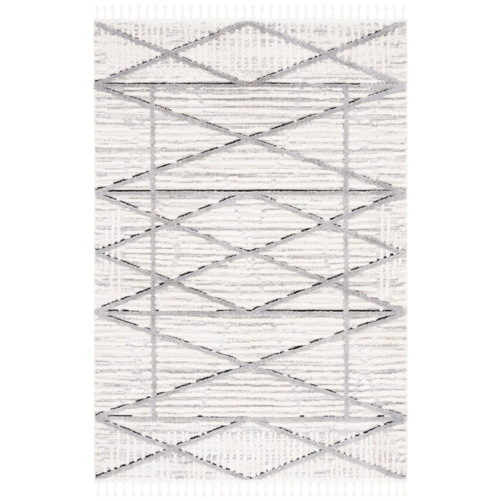 SAFAVIEH Marrakesh Collection MRK540F Beige / Grey Rug Image 1