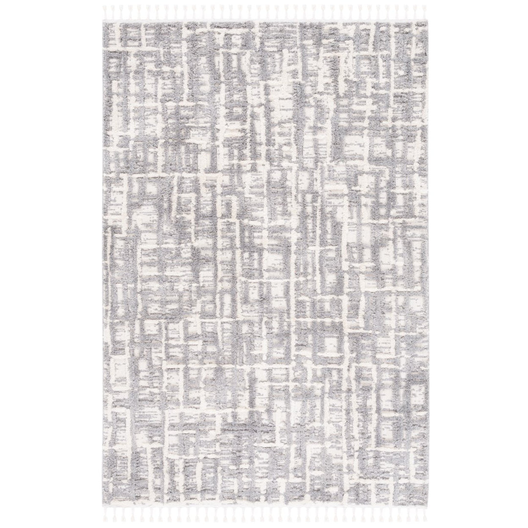 SAFAVIEH Marrakesh MRK544A Ivory / Dark Grey Rug Image 1