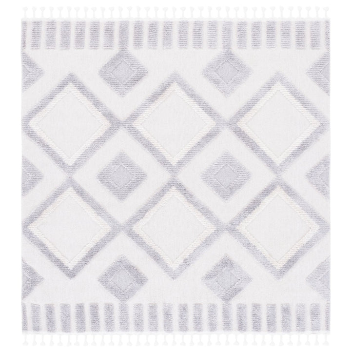 SAFAVIEH Marrakesh Collection MRK560A Ivory / Grey Rug Image 1