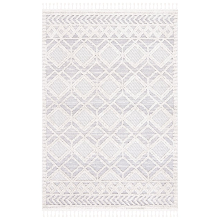 SAFAVIEH Marrakesh Collection MRK566B Beige / Grey Rug Image 1