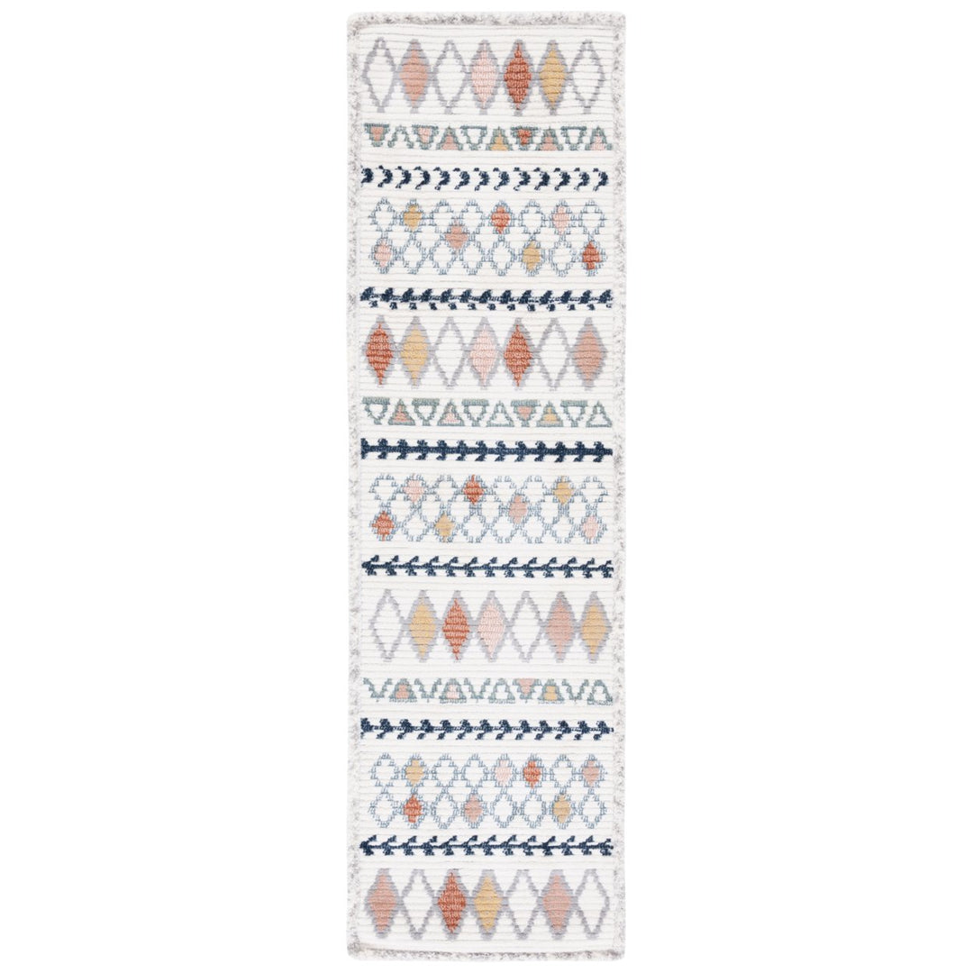 SAFAVIEH Marrakesh Collection MRK610A Ivory / Multi Rug Image 1