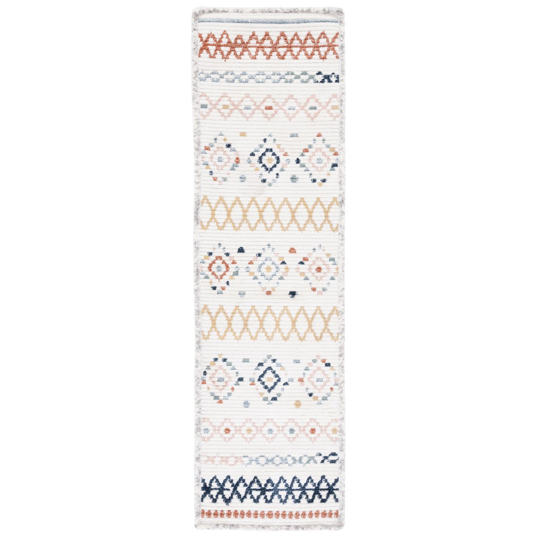 SAFAVIEH Marrakesh Collection MRK612A Ivory / Multi Rug Image 1