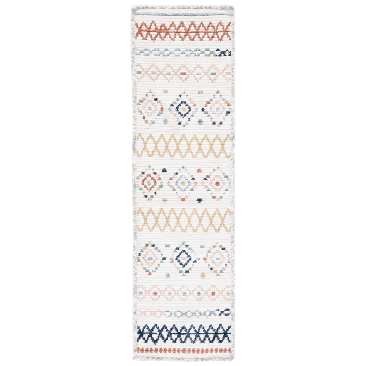 SAFAVIEH Marrakesh Collection MRK612A Ivory / Multi Rug Image 1