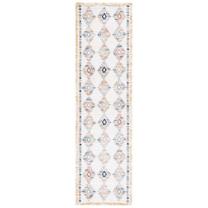 SAFAVIEH Marrakesh Collection MRK602A Ivory / Multi Rug Image 1