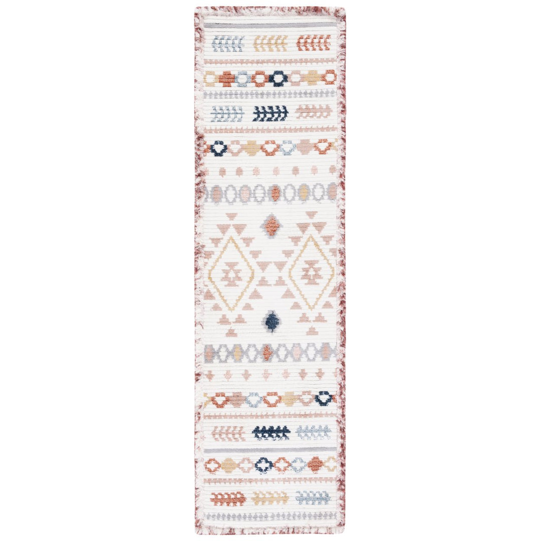 SAFAVIEH Marrakesh Collection MRK606A Ivory / Multi Rug Image 1