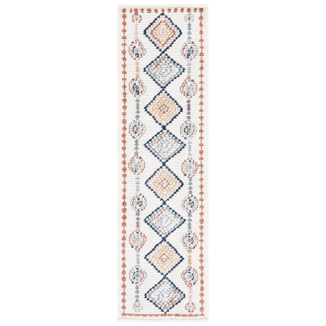 SAFAVIEH Marrakesh Collection MRK616A Ivory / Multi Rug Image 1