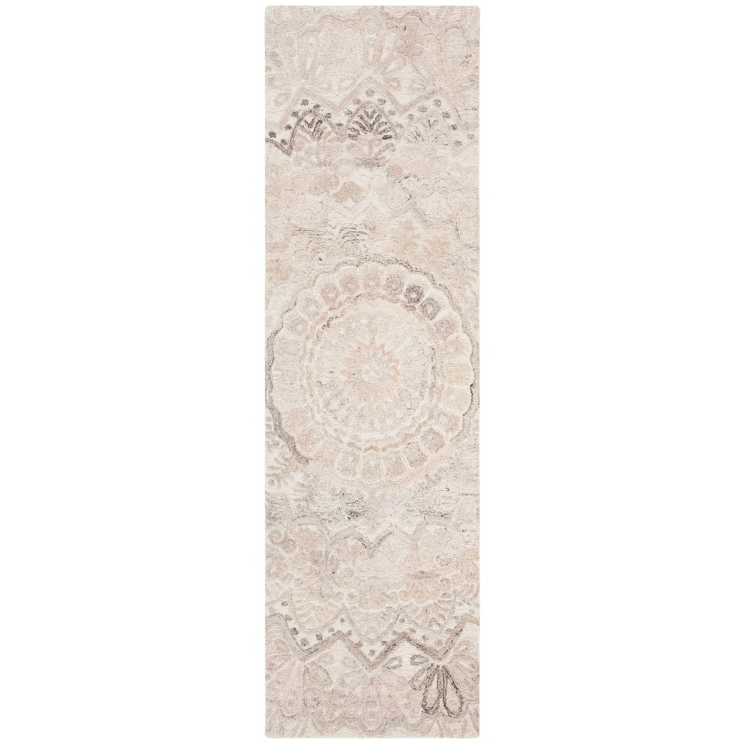 SAFAVIEH Marquee MRQ110B Handmade Beige / Ivory Rug Image 1