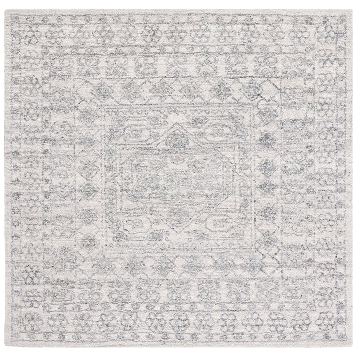 SAFAVIEH Marquee MRQ111A Handmade Ivory / Grey Rug Image 1