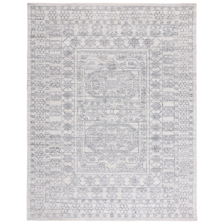 SAFAVIEH Marquee MRQ111A Handmade Ivory / Grey Rug Image 1