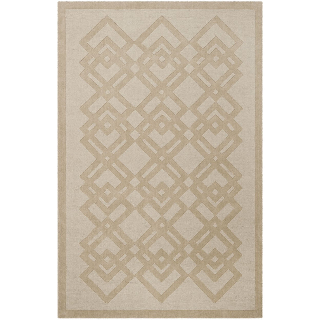 SAFAVIEH Martha Stewart MSJ5421A Taupe / Grey Rug Image 1