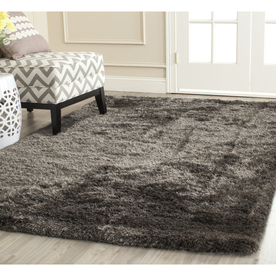 SAFAVIEH Martha Stewart Shag MSR0562E Charcoal Rug Image 1