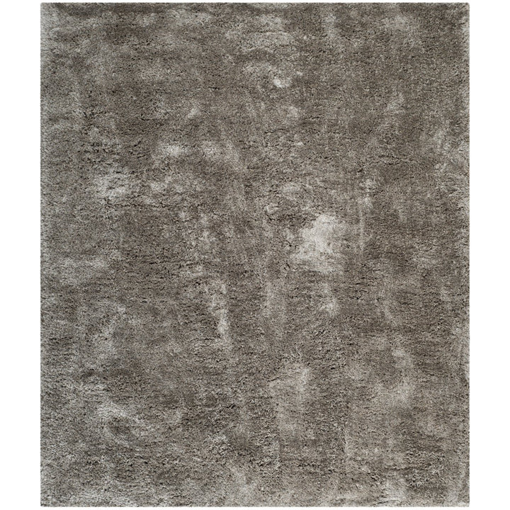 SAFAVIEH Martha Stewart Shag MSR0562B Handmade Silver Rug Image 1