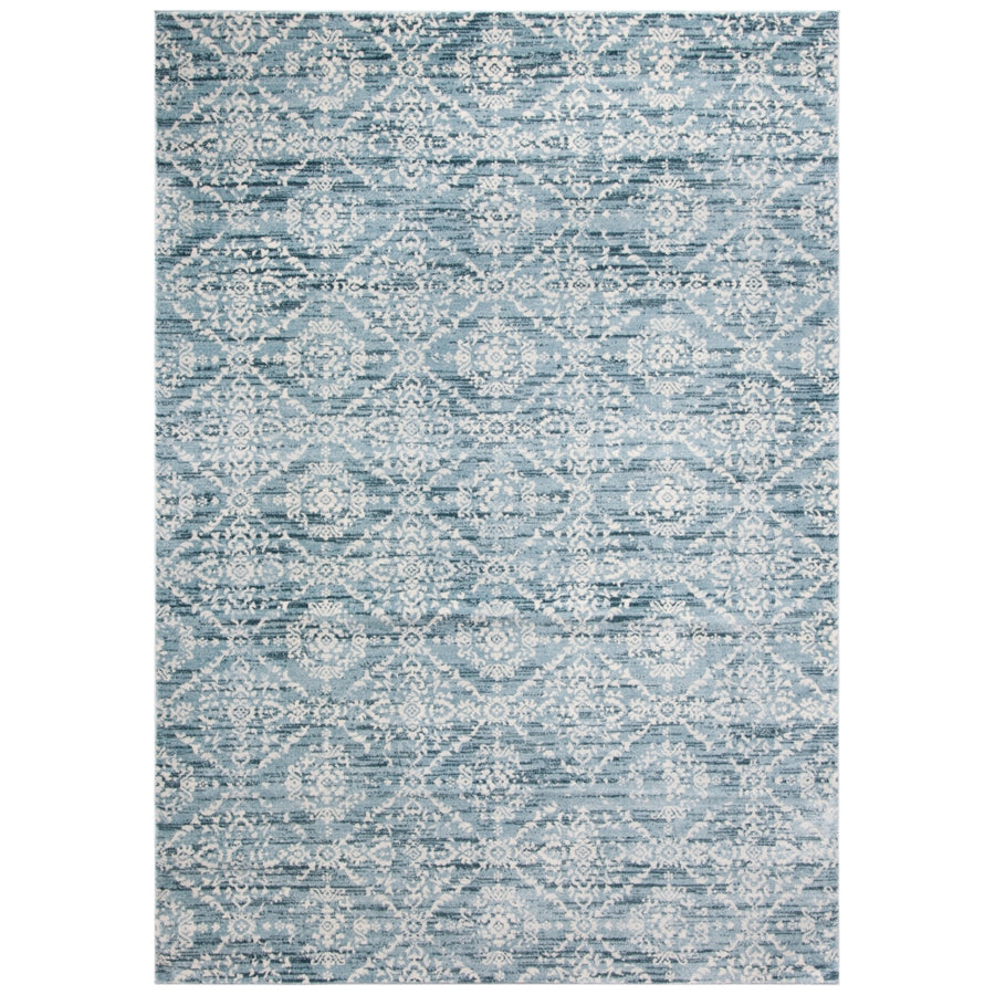 SAFAVIEH Martha Stewart Isabella MSR0953L Denim Blue/ Ivory Rug Image 1