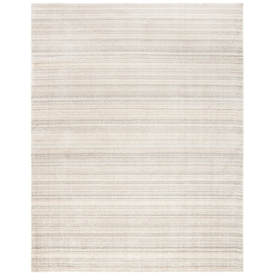 SAFAVIEH Martha Stewart Lucia Shag MSR0787F Lt Grey/ White Rug Image 5