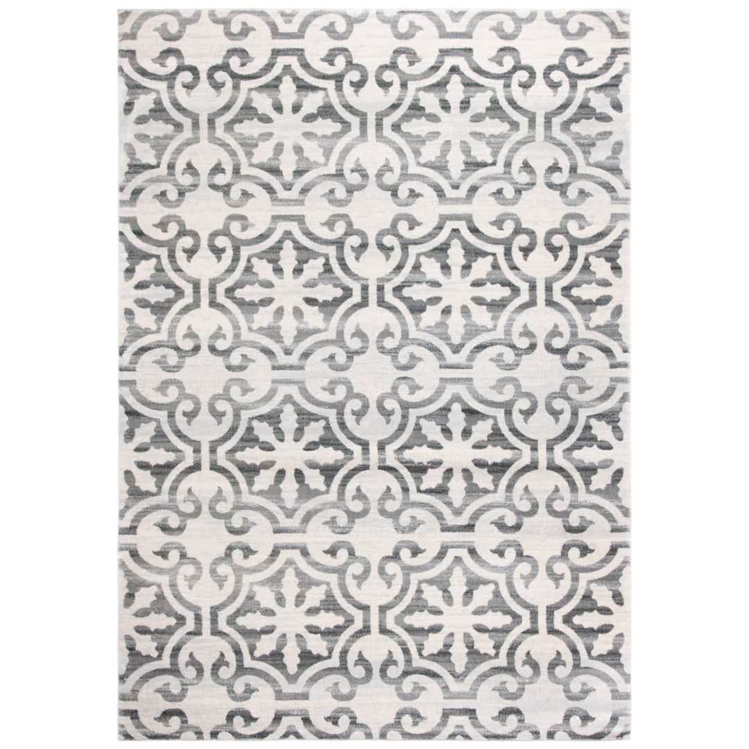 SAFAVIEH Martha Stewart Isabella MSR0956F Grey/Ivory Rug Image 1