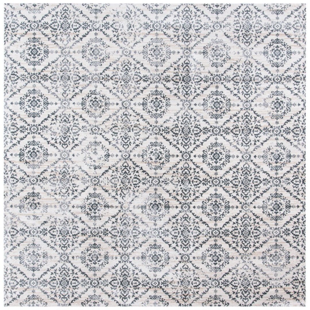 SAFAVIEH Martha Stewart Isabella MSR0953F Cream/Grey Rug Image 6