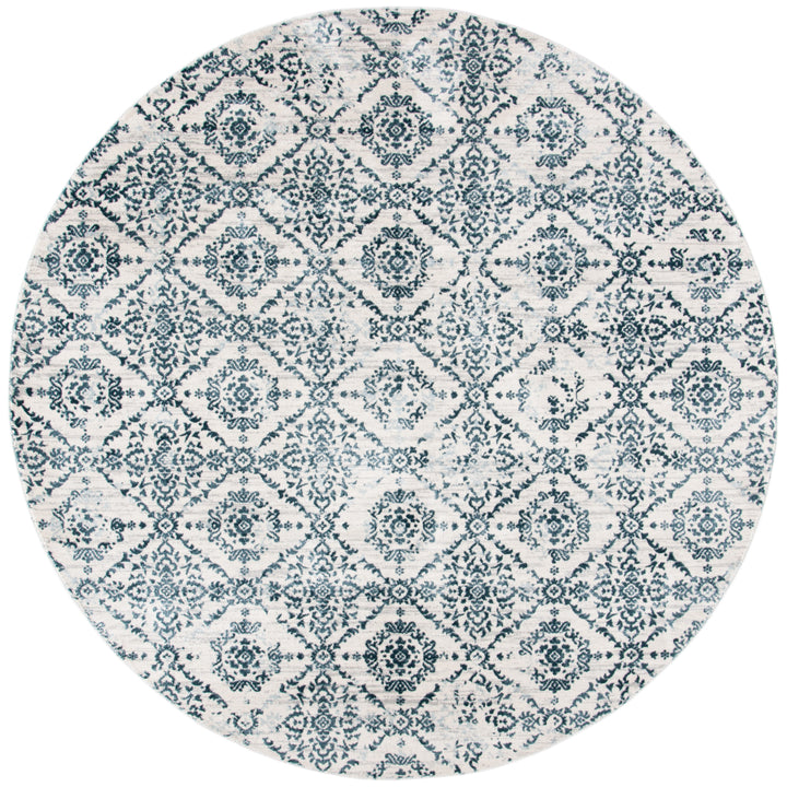 SAFAVIEH Martha Stewart Isabella MSR0953N Navy/Ivory Rug Image 4