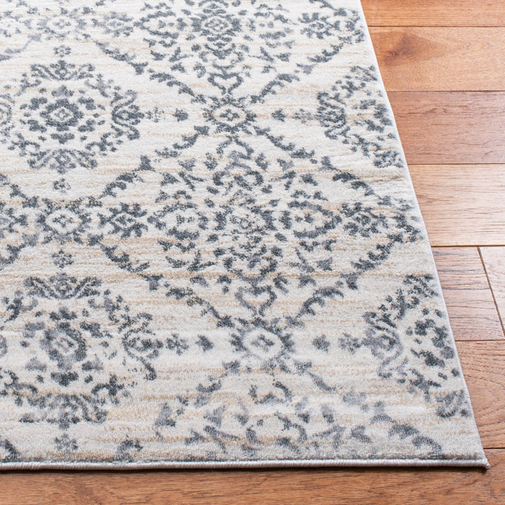 SAFAVIEH Martha Stewart Isabella MSR0953F Cream/Grey Rug Image 7