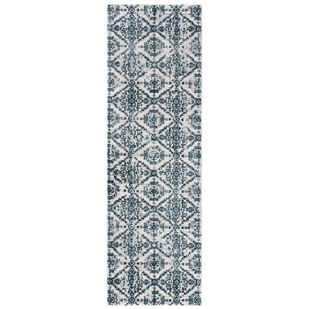 SAFAVIEH Martha Stewart Isabella MSR0953N Navy/Ivory Rug Image 1