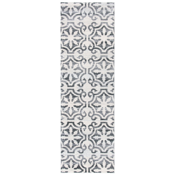 SAFAVIEH Martha Stewart Isabella MSR0956F Grey/Ivory Rug Image 5