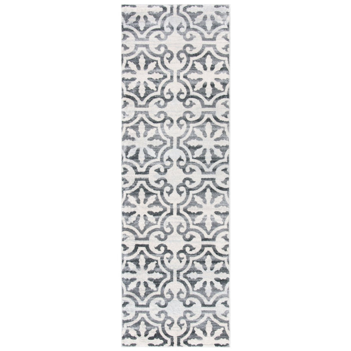 SAFAVIEH Martha Stewart Isabella MSR0956F Grey/Ivory Rug Image 1