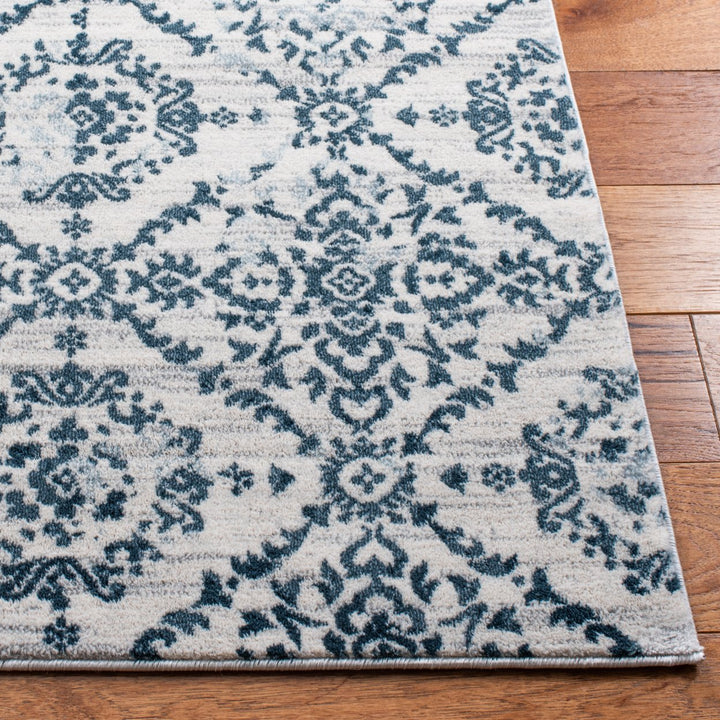 SAFAVIEH Martha Stewart Isabella MSR0953N Navy/Ivory Rug Image 7