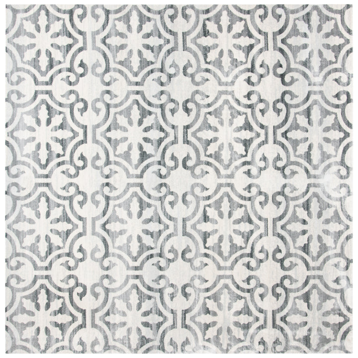 SAFAVIEH Martha Stewart Isabella MSR0956F Grey/Ivory Rug Image 6