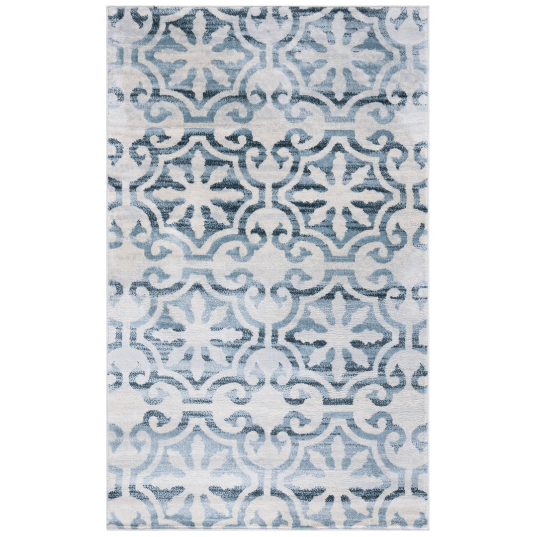 SAFAVIEH Martha Stewart Isabella MSR0956N Navy/Ivory Rug Image 1