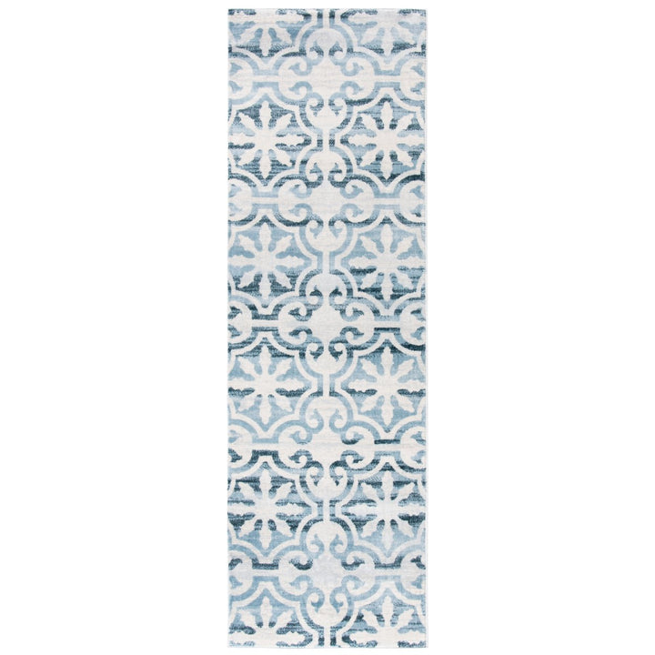 SAFAVIEH Martha Stewart Isabella MSR0956N Navy/Ivory Rug Image 5